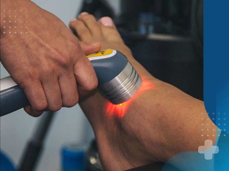 فیزیوتراپی برای پیچ خوردگی مچ پا