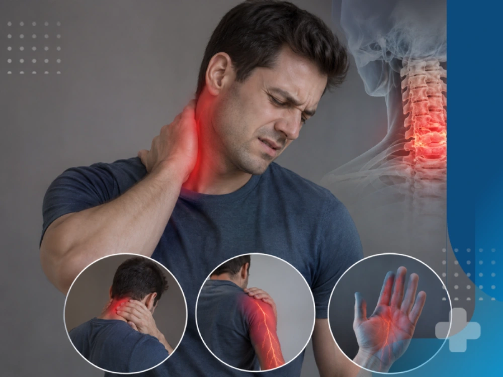 علائم دیسک گردن حاد
